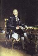 Francois Pascal Simon Gerard Portrait of French stateman Charles Maurice Talleyrand France oil painting artist